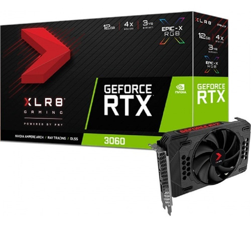 Imagem 3 de 3 de Placa De Vídeo Nvidia Rtx 3060 12gb Sem Lhr Para Mineração
