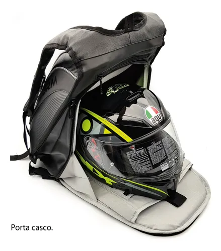 Mochila porta casco moto hotsell