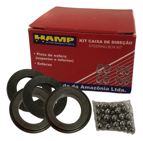 Kit Caixa Direcao Cg160 Titan 16-21 Hamp Original Honda