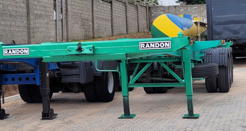 Porta Container Randon Ano 08/08 Com Pneus!