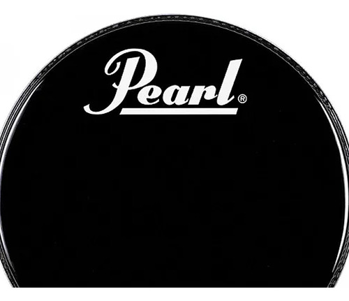 Parche Resonante Para Bombo De 22 Eb-22bdpl Pearl Color Negro