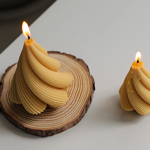 Paquete De Moldes De Silicona Para Velas En Forma De Cono