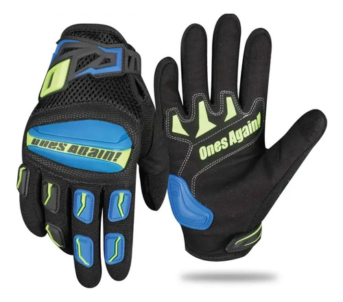 Guantes De Protección One Again Para Moteros 3031gpo 