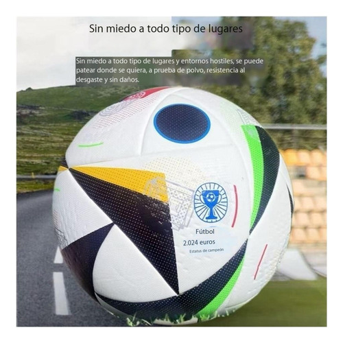 S Balón De Fútbol De Entrenamiento Eurocopa 2024 No.5