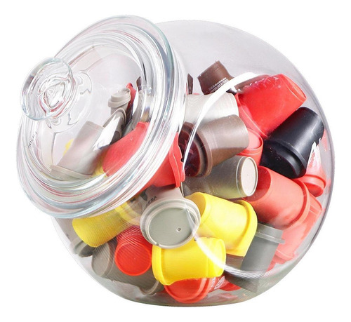 Tarro Transparente Para Caramelos, Granos De 6,2 Litros