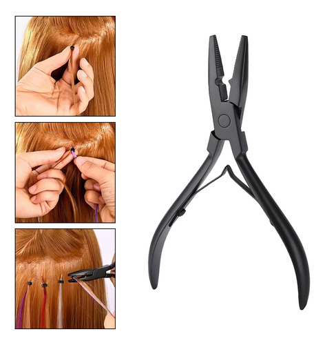 Alicates Para Extensiones De Cabello, Herramienta Para Negro