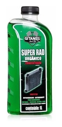 Aditivo Radiador Verde Organico Concentrado 1l Gitanes