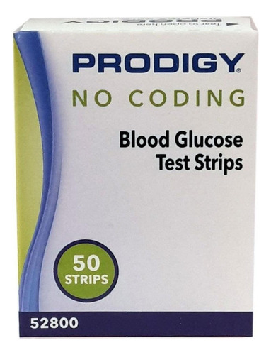 Tiras / Cintas De Glucosa - Prodigy - 50u - D2