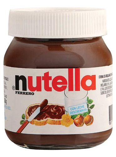 Crema Avellanas Nutella 350gr