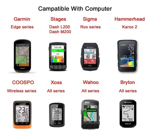 Base Soporte Garmin Wahoo Elemnt Bryton Igpsport Xoss Manage