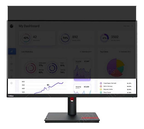 Protector Pantalla Privacidad Para Lenovo Thinkvision 31.5 
