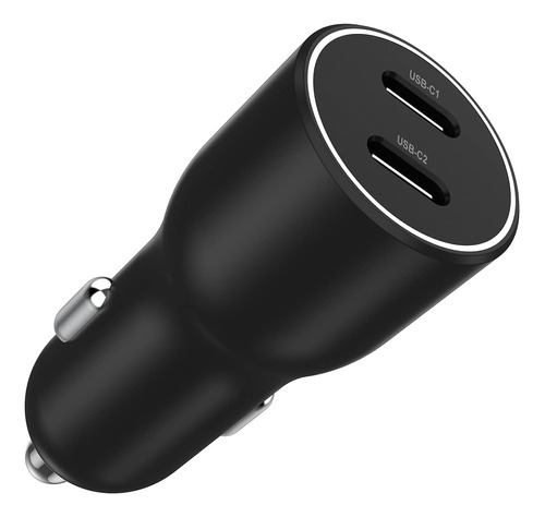 Usb C Car Charger, 40w(20w+20w) Fast Car Charger Adapter Pd