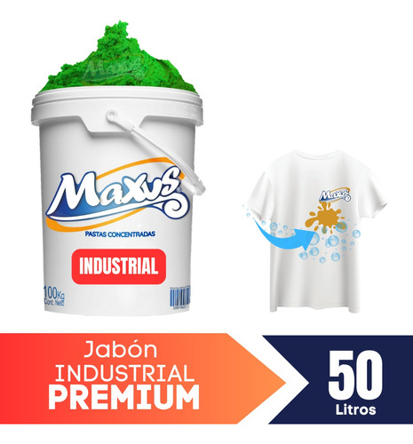 Pasta Para 50 Lts Jabon Premium Industrial