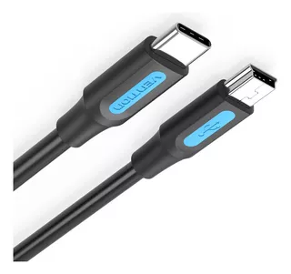 Cable Tipo C A Mini Usb Vention Carga Y Datos 1m