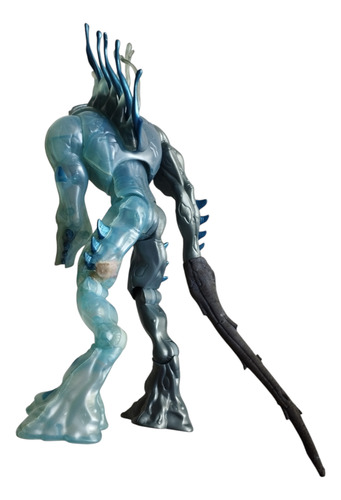 Max Steel, Elementor Agua Transparente (pierna Pegada) (Usado)