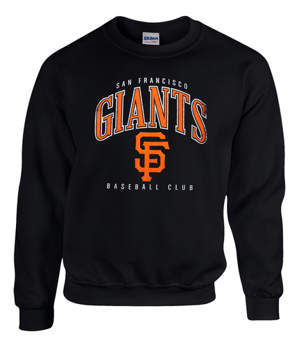 Sudadera Básica Dtf Beisbol San Francisco Gigantes Mod. 01