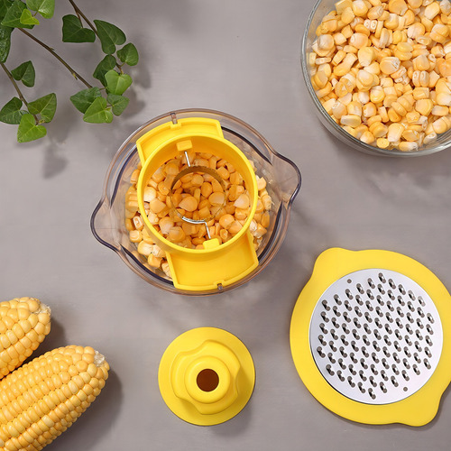 Desgranador Pelador Elote Crudo Maiz Acero Inoxidable Manual