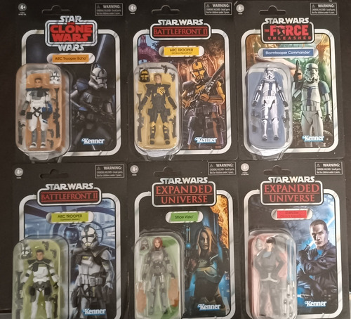 Figuras Star Wars Clone Wars The Vintage Collection