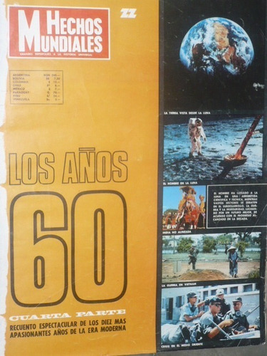 Revista Hechos Mundiales Los Años 60 Cuarta Parte