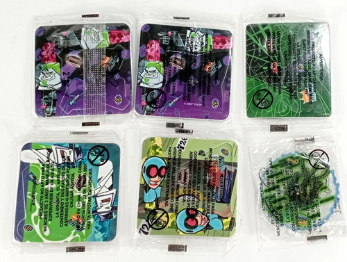 Lote De Spinners Cuadrados - Danny Phantom 