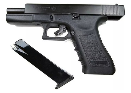 Pistola De Fogueo Gap 9mm Pak Bruni Glock 17 + Munición Bent