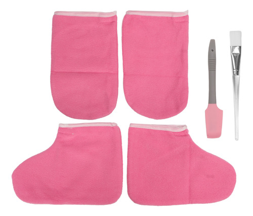 Juego De Guantes Y Calcetines De Cera De Parafina Para Trata
