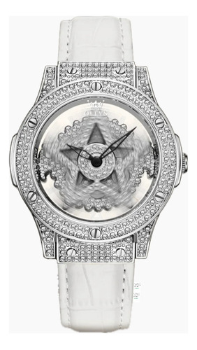 Reloj Premium Strass Brillo Diamante Estrella Giro 360 