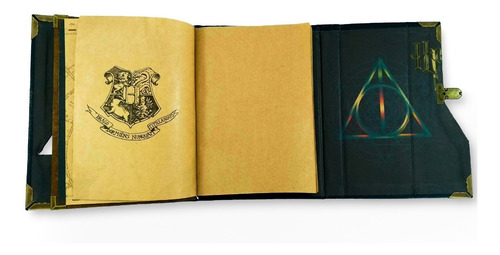 Imagem 4 de 7 de Livro Da Sombra Diário Grimório Harry Potter Slytherin A5