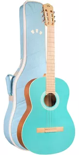 Guitarra Acústica Cordoba Protege C1 Matiz Aqua C/ Estuche