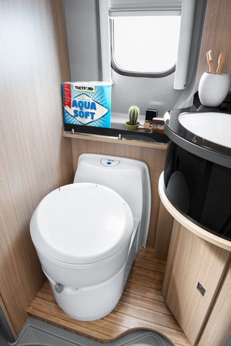 Vaso Sanitario Cassete Thetford C-223cs Desc. Elétrica Luxo