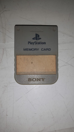 Memory Card Playstation 1 Com Caixa Japones (Usado)