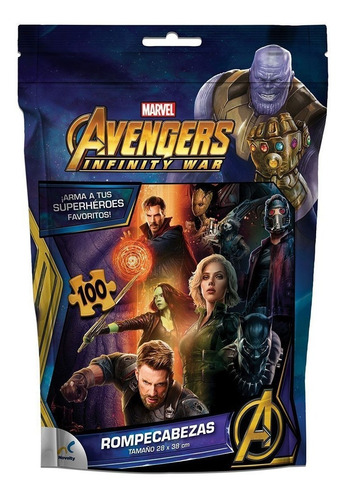 Rompecabezas Bolsa Foil Avengers Infinity War