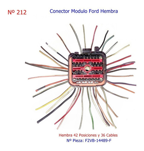 Conector Modulo Ford Hembra (212)