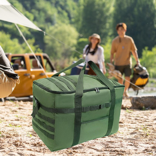Bolsa De Mano Para Acampar Bolsa De Transporte 53l Verde
