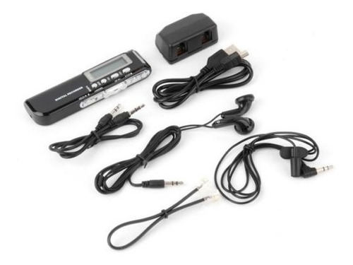 8gb Usb Vor Recargable Audio Grabador De Voz Digital Pen Mp3