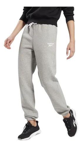 Pantalon reebok mujer gris hotsell