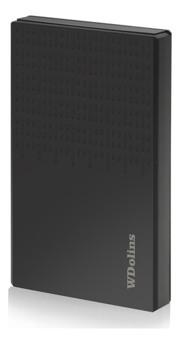 Disco Duro Externo Portátil Wdolins De 500 Gb Y 2.5 Con Usb 3.0 Para Pc, Mac, Laptop, Escritorio, Ps3, Ps4, Playstation Y Xbox, Office Y Juego (negro)