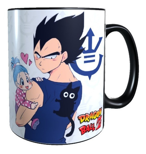 Taza Mágica, Regalo Día Del Padre, Papi Eres Como Vegeta..