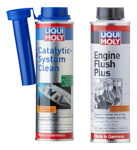 Catalytic System Cleanner Engine Flush Plus Liqui Moly