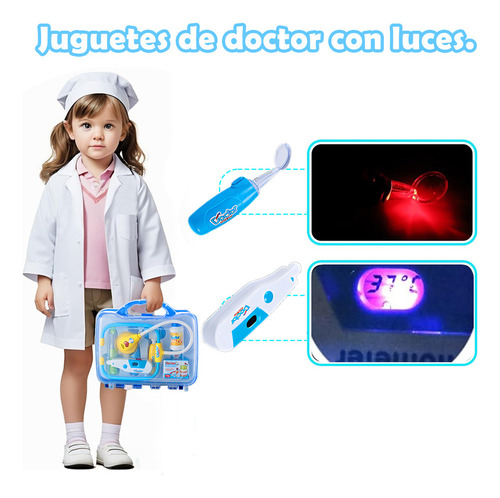 Juguetes De Médicos Estetoscopio Con Sonido Juegos De Medico