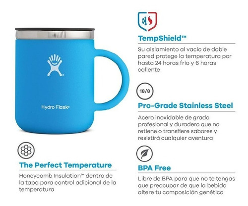 Imagen 7 de 10 de Hydroflask Coffee Mug / Taza Térmica 12oz / 355ml Colores