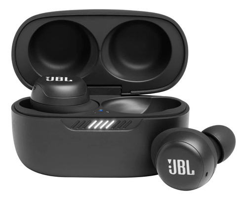 Auriculares Bluetooth Jbl Live Free Nc+ Con Funda Negra