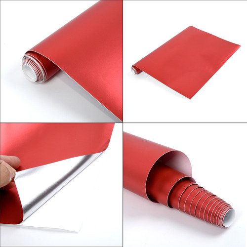 Calcomanía Wrap Bumper Para Coche, Rollo Cromado