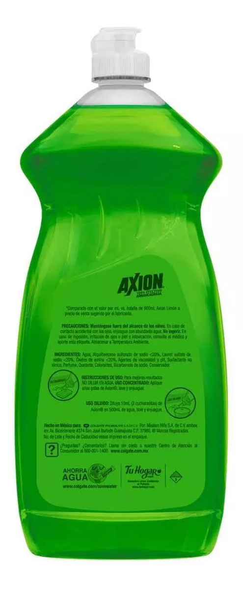 Tercera imagen para búsqueda de axion 900 ml