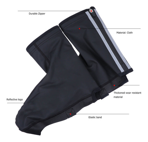 1 Par De Fundas Para Zapatillas De Ciclismo Al Aire Libre, I