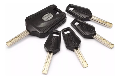 Imagen 2 de 4 de Cadena De Seguridad Onguard 8120 Para Bicicleta O Moto