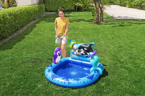 Centro De Juegos Inflable 1.34m X 1.31m X 73cm Bestway 53156