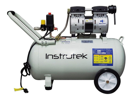 Compresor de aire eléctrico portátil Instrutek WSOF75050H 50L 1hp