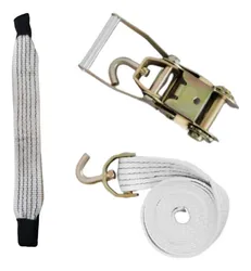 Comprar Kit Guincheiro 5 Ton Cinta + Catraca + Barrigueira Guincho no Mercado Livre