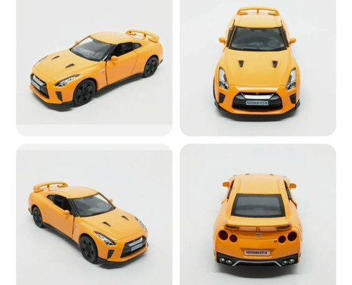 Auto De Colección Modelo Nissan Gt-r R35 Escala 1:36